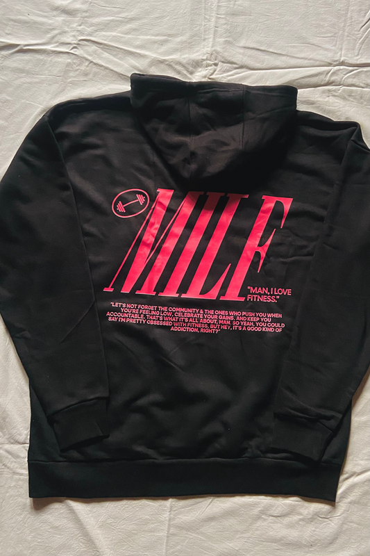 MILF Hoodie- Black